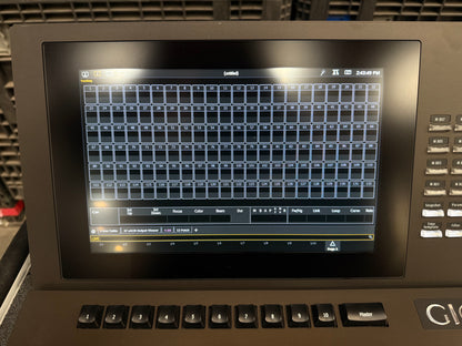 ETC Lighting Desk, ETC Lighting Console, ETC Gio4k Lighting Console, ETC Gio4k Lighting Console, ETC Gio 4k. We Sell Professional Audio Equipment. Audio Systems, Amplifiers, Consoles, Mixers, Electronics, Entertainment, Live Sound.