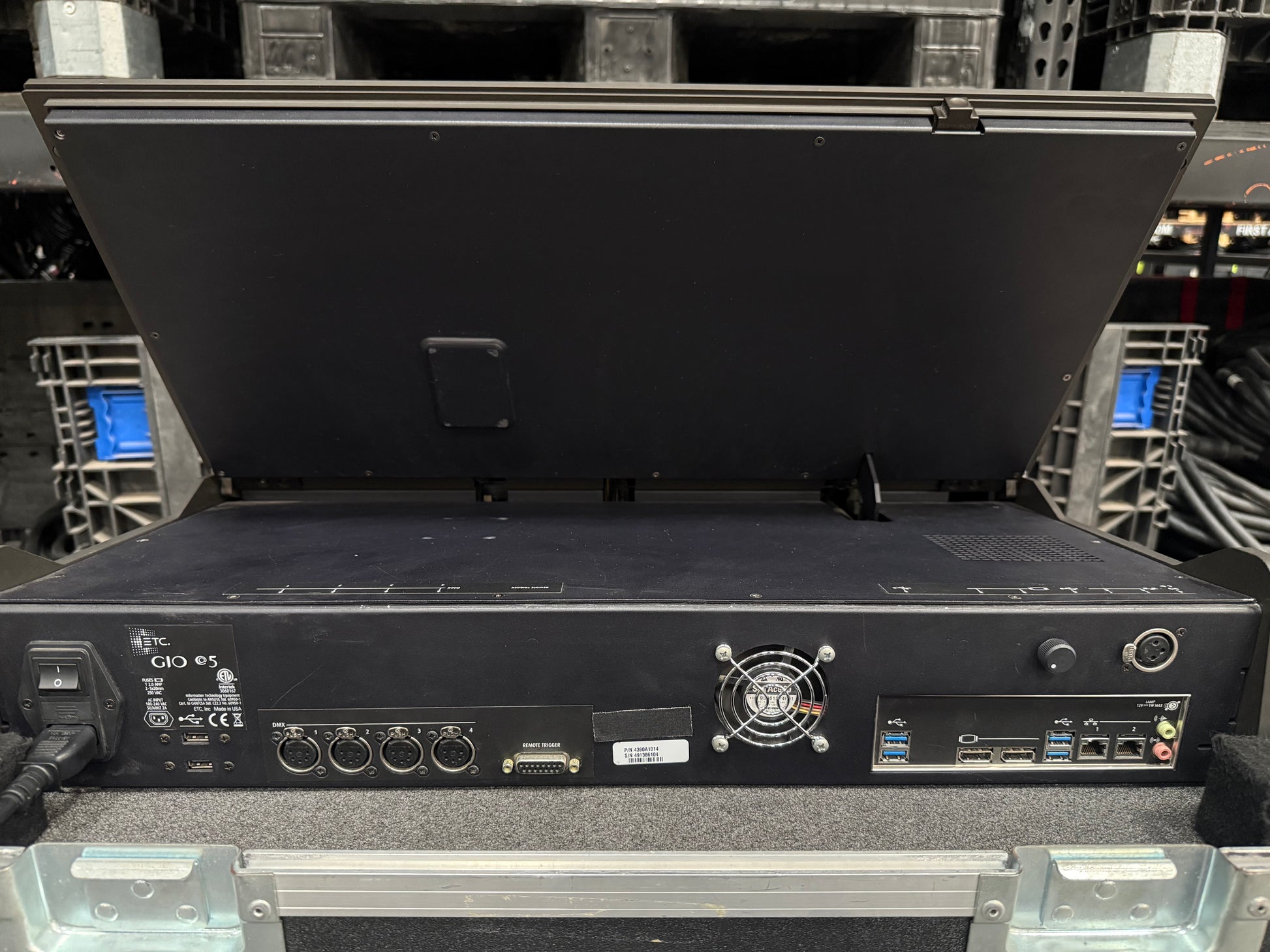 ETC Gio AT5, ETC Gio @5, ETC Lighting Console, ETC 4K Lighting Console, Lighting Desk, Live Lighting Console, ETC Live Gio, We Sell Professional Lighting Equipment. Lighting Systems, Fixtures, Consoles, Dimmers, Control Systems, Electronics, Entertainment, Live Lighting