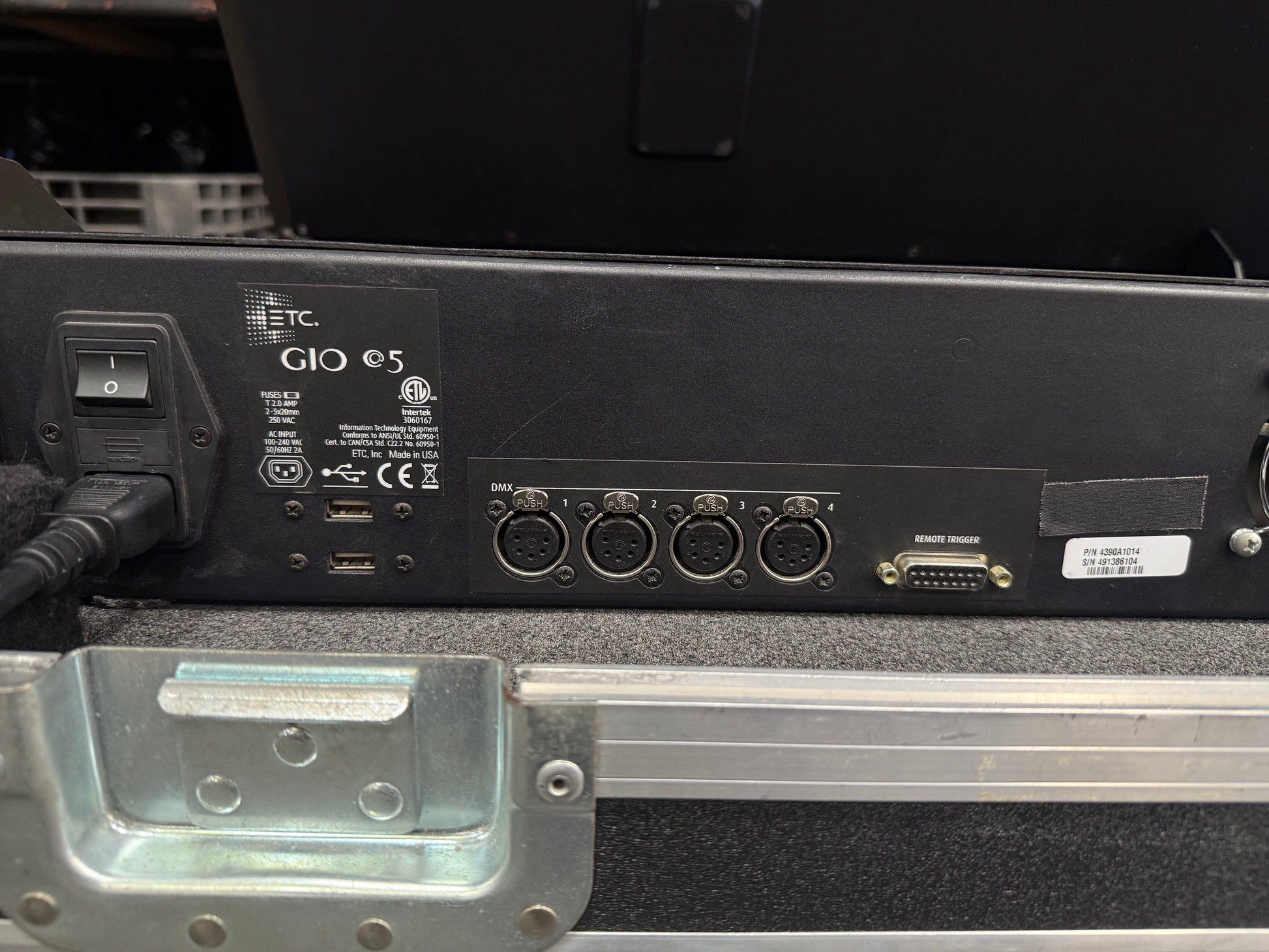 ETC Gio AT5, ETC Gio @5, ETC Lighting Console, ETC 4K Lighting Console, Lighting Desk, Live Lighting Console, ETC Live Gio, We Sell Professional Lighting Equipment. Lighting Systems, Fixtures, Consoles, Dimmers, Control Systems, Electronics, Entertainment, Live Lighting