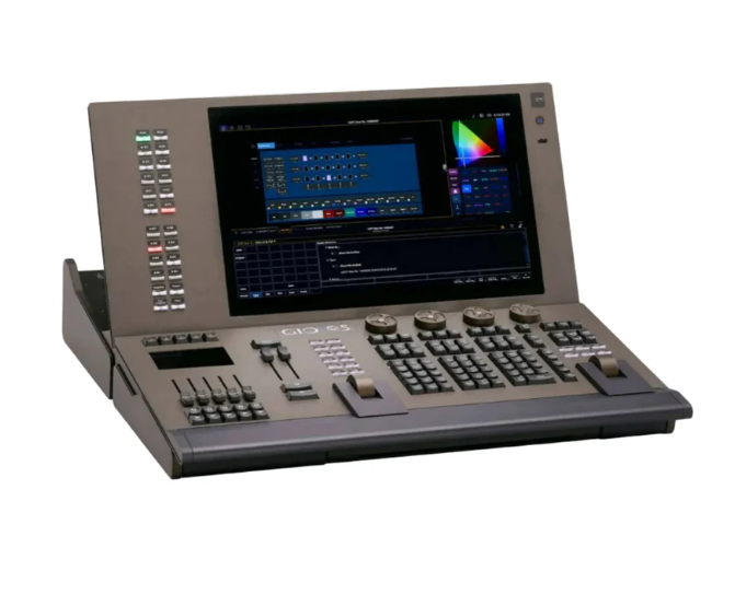 ETC Gio AT5, ETC Gio @5, ETC Lighting Console, ETC 4K Lighting Console, Lighting Desk, Live Lighting Console, ETC Live Gio, We Sell Professional Lighting Equipment. Lighting Systems, Fixtures, Consoles, Dimmers, Control Systems, Electronics, Entertainment, Live Lighting