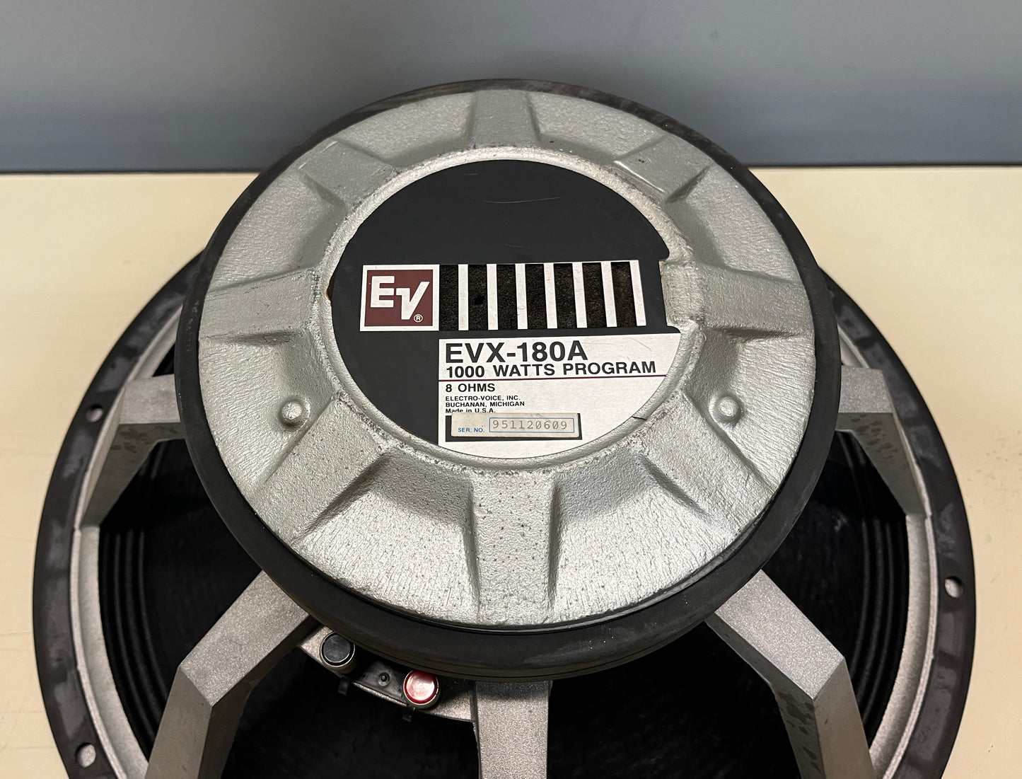 EV EVX-180, EVX-180, EV Subwoofer, EV 18" Speaker, EVX-180 Subwoofer. We Sell Professional Audio Equipment. Audio Systems, Amplifiers, Consoles, Mixers, Electronics, Entertainment, Live Sound.