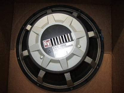 Electro-Voice EV EVX-180A 18" Woofer, Electro-Voice EV EVX-180A, EVX-180A, Electro-Voice 18” Woofer, EV 18” Speaker. We Sell Professional Audio Equipment. Audio Systems, Amplifiers, Consoles, Mixers, Electronics, Entertainment, Live Sound.