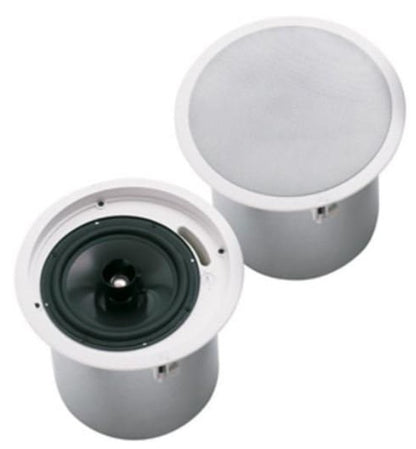 Ceiling Speaker, Ceiling Mount Speaker, Electro Voice Coaxial Ceiling Mount Speaker, White EV Ceiling Speaker, EV Ceiling Speaker, EV C8.2 Ceiling Speaker, EV White Ceiling Mount Speaker, 8" Ceiling Speaker, We Sell Professional Audio Equipment. Audio Systems, Amplifiers, Consoles, Mixers, Electronics, Entertainment, Live Sound.