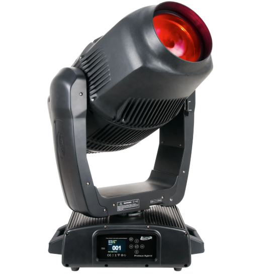 Elation Proteus Hybrid IP65 Moving Light Fixture, Elation Proteus Hybrid, Elation IP65, Elation Moving Light, Elation LED Beam, Elation Moving LED Beam, Used Elation Lights for Sale, We Sell Professional Lighting Equipment. Lighting Systems, Fixtures, Consoles, Dimmers, Control Systems, Electronics, Entertainment, Live Lighting