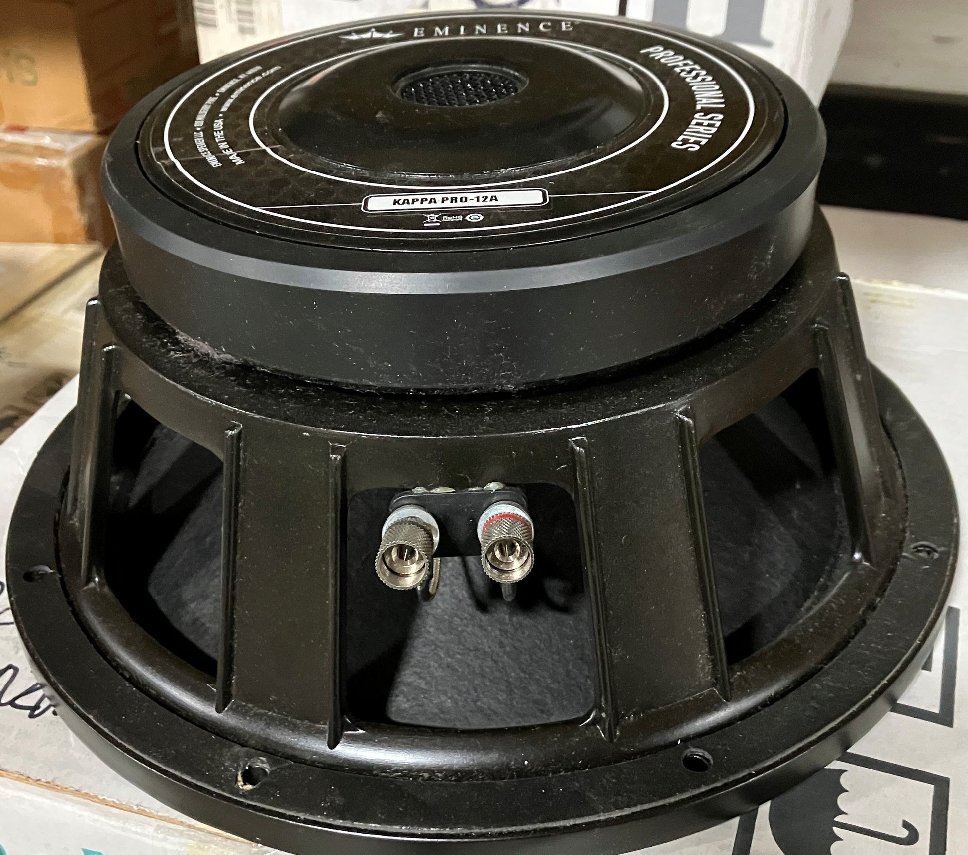 Eminence KAPPA PRO-12A Speaker, Eminence 12A Speaker, Kappa Pro 12A Speaker, We Sell Professional Audio Equipment. Audio Systems, Amplifiers, Consoles, Mixers, Electronics, Entertainment, Live Sound