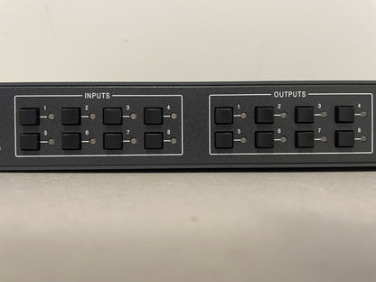 Used Extron DXP 84 HD 4k Plus HD Matrix Switcher for Sale. We Sell Professional Audio Equipment. Audio Systems, Amplifiers, Consoles, Mixers, Electronics, Entertainment and Live Sound.