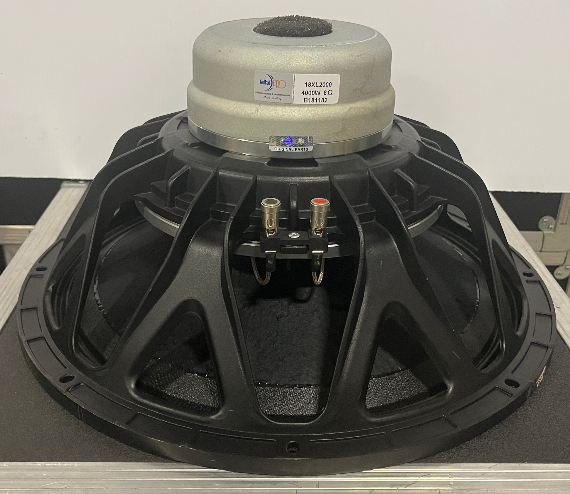 Faital Pro 18X2000, Faital Pro 18XL2000 Neodymium Woofer, Faital Pro 8 Ohm Woofer, We Sell Professional Audio Equipment. Audio Systems, Amplifiers, Consoles, Mixers, Electronics, Entertainment, Live Sound