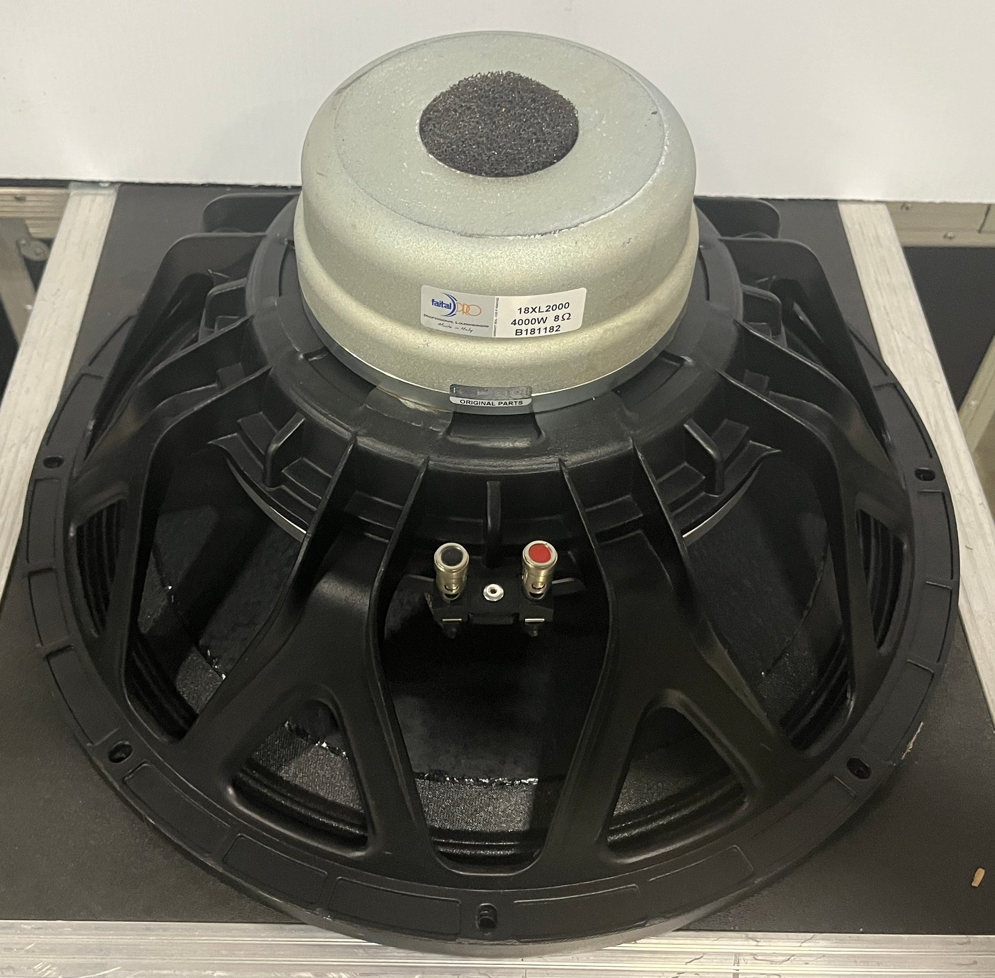 Faital Pro 18X2000, Faital Pro 18XL2000 Neodymium Woofer, Faital Pro 8 Ohm Woofer, We Sell Professional Audio Equipment. Audio Systems, Amplifiers, Consoles, Mixers, Electronics, Entertainment, Live Sound