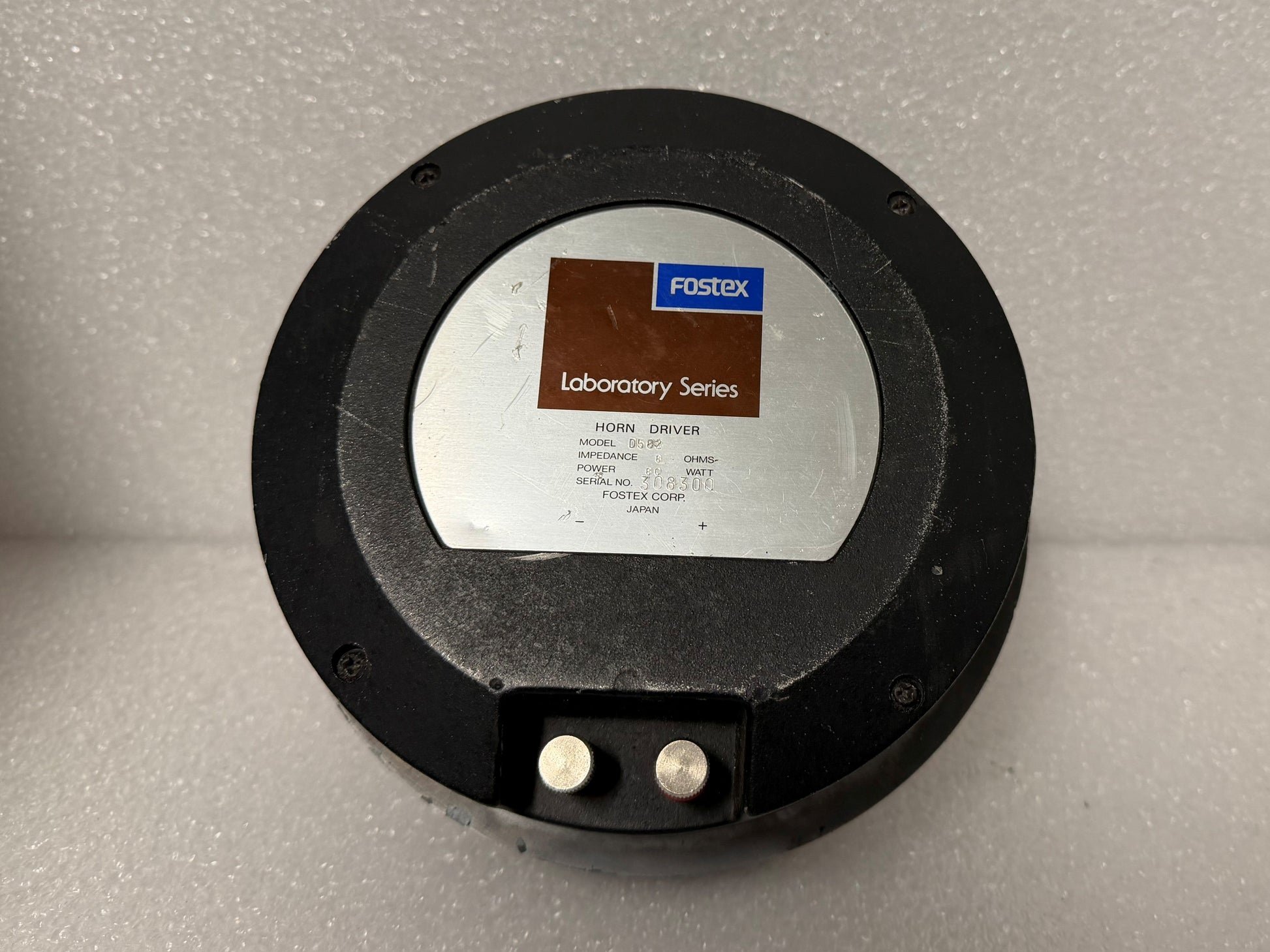 Fostex D502 Midrange Compression Driver, Fostex D502 Driver, Fostex D502, Fostex Midrange Driver, Fostex D502 Compression Driver, Fostex Speakers. We Sell Professional Audio Equipment. Audio Systems, Amplifiers, Consoles, Mixers, Electronics, Entertainment, Live Sound.