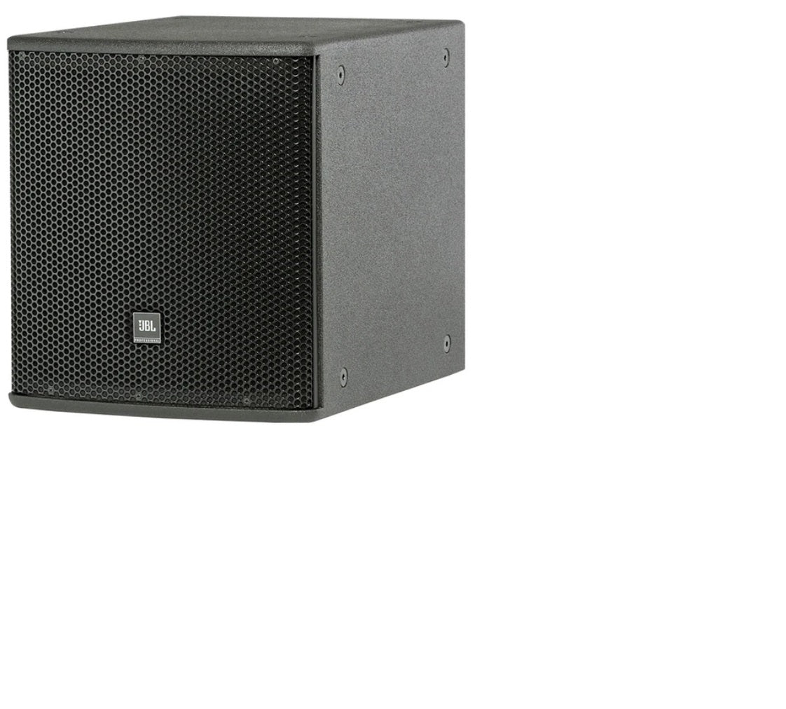 New JBL ASB6112 Compact High Power 12-inch Subwoofer for Sale. We Sell Professional Audio Equipment. Audio Systems, Amplifiers, Consoles, Mixers, Electronics, Entertainment and Live Sound.