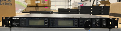 Shure UR4D+ Dual Wireless Receiver (H4, 518-578 MHz)