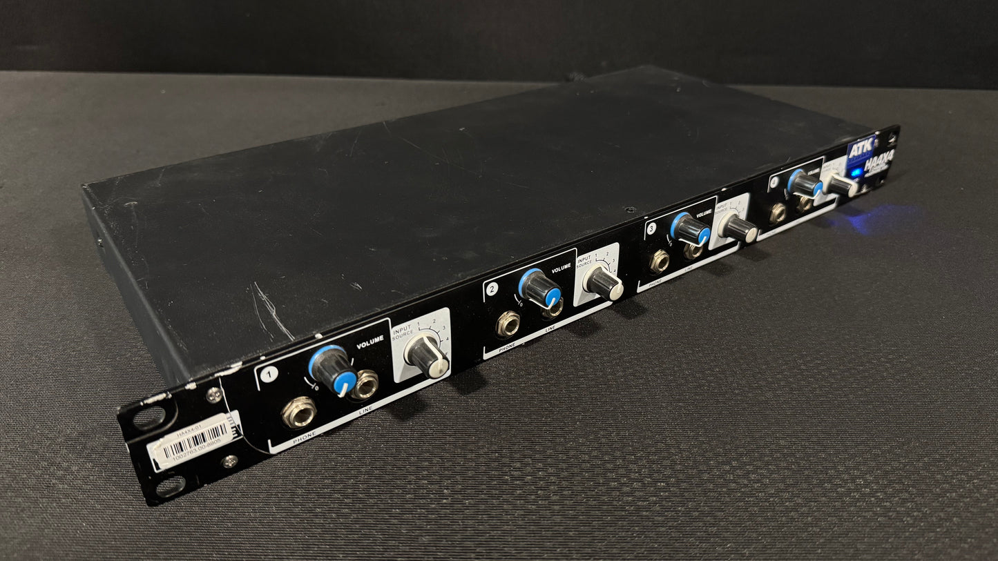 Elite Core HA4x4 4 Channel Headphone Amplifier, Elite Core HA4x4, Elite Core Audio HA4x4, Elite Core Audio Headphone Amp, Elite Core Headphone Amplifier. We Sell Professional Audio Equipment. Audio Systems, Amplifiers, Consoles, Mixers, Electronics, Entertainment, Live Sound.