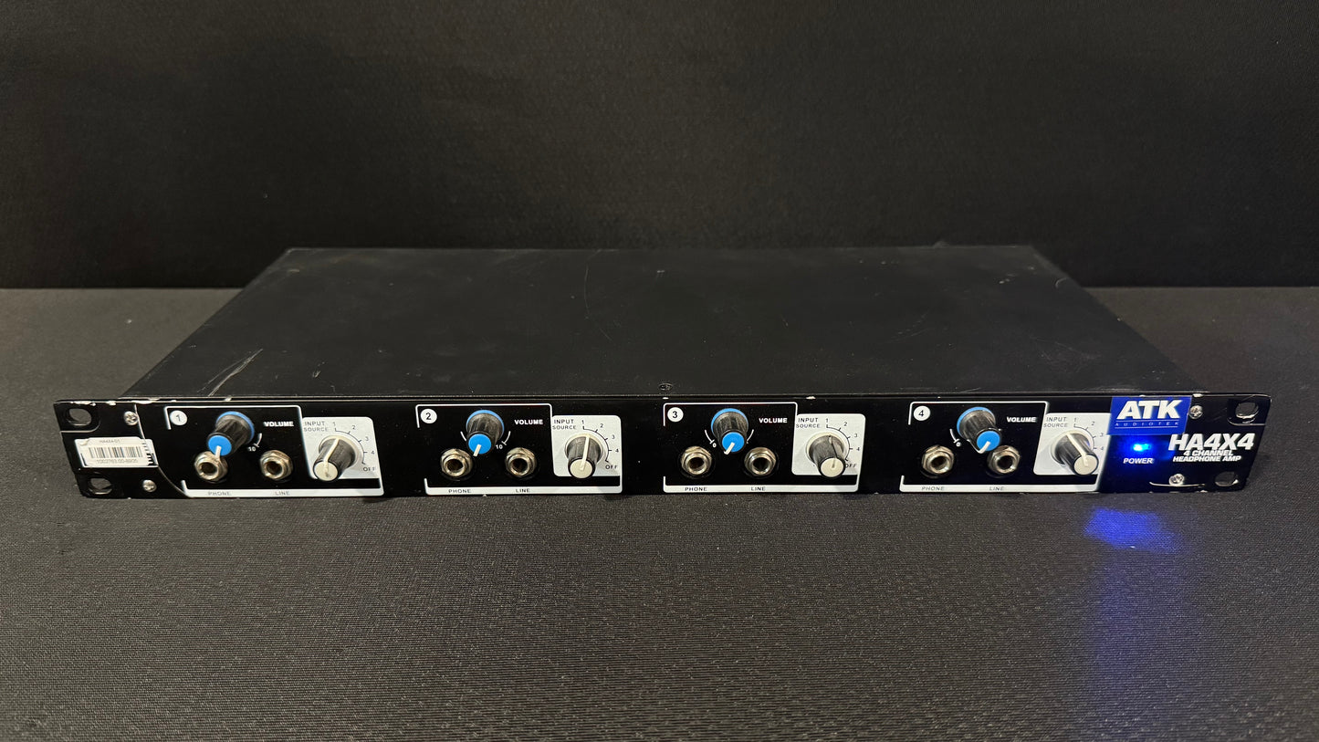 Elite Core HA4x4 4 Channel Headphone Amplifier, Elite Core HA4x4, Elite Core Audio HA4x4, Elite Core Audio Headphone Amp, Elite Core Headphone Amplifier. We Sell Professional Audio Equipment. Audio Systems, Amplifiers, Consoles, Mixers, Electronics, Entertainment, Live Sound.