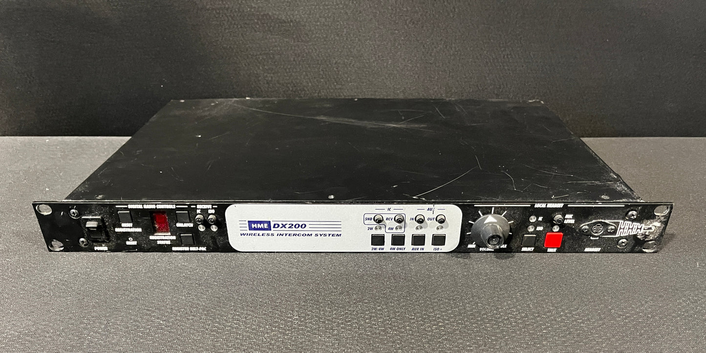 HME BS200, HME Wireless Intercom System Base Station, HME Base Station for DX200, BS200 for DX200, We Sell Professional Audio Equipment. Audio Systems, Amplifiers, Consoles, Mixers, Electronics, Entertainment, Live Sound