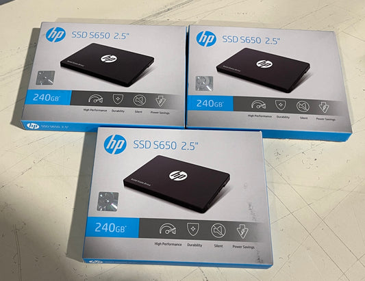 HP SSD S650 2.5 240GB Internal Solid State Drive, HP SSD, HP 240 GB Internal Drive, 240 GB SSD, HP Drive. We Sell Professional Audio Equipment. Audio Systems, Amplifiers, Consoles, Mixers, Electronics, Entertainment, Live Sound.