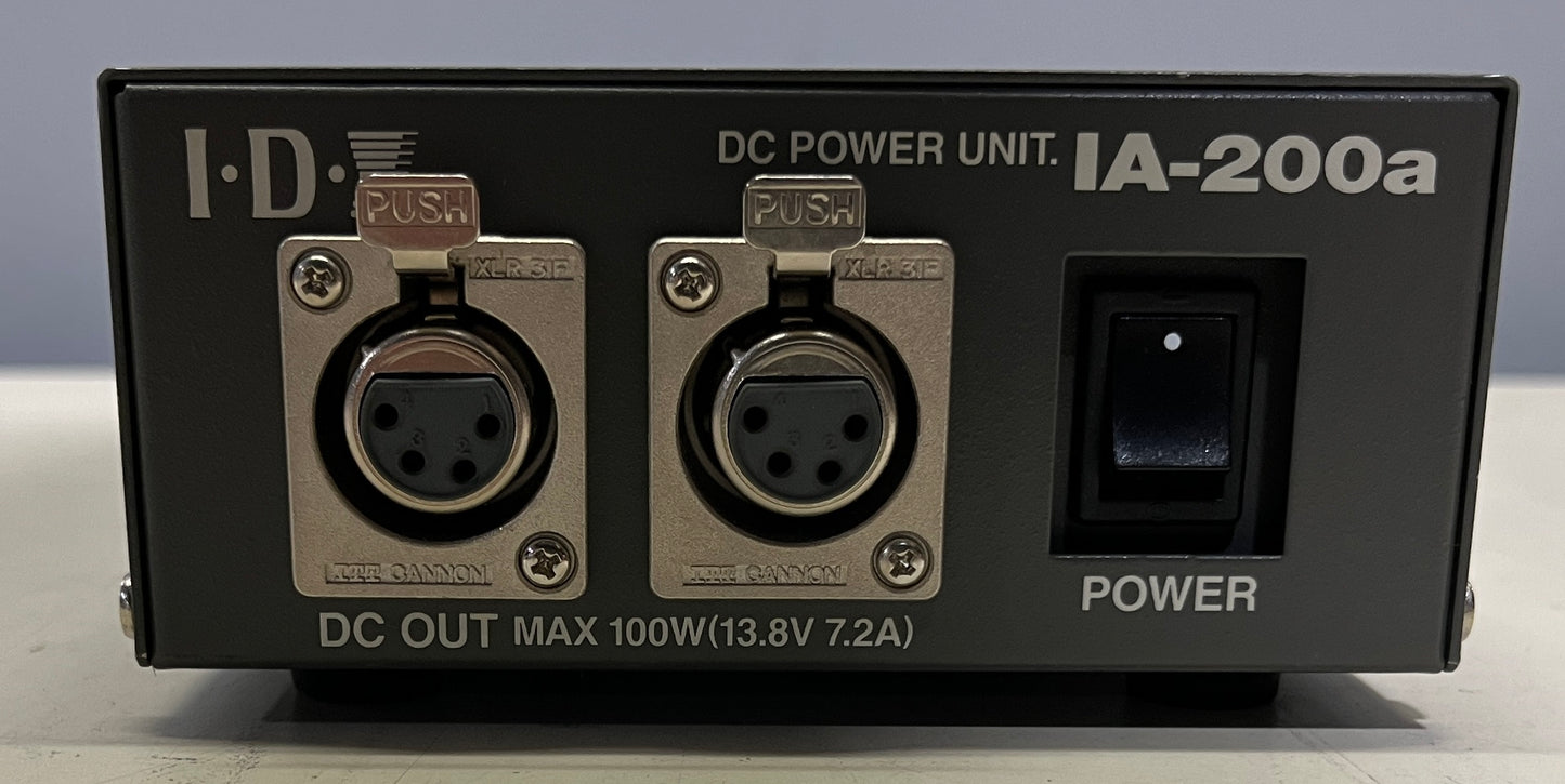 IDX IA-200a Dual Channel Camera DC Power Unit Supply (13.8V 7.2A), IDX IA-200a, IDX Camera Power Supply, Dual Channel DC Power Unit, IDX IA-200a DC Power. We Sell Professional Audio Equipment. Audio Systems, Amplifiers, Consoles, Mixers, Electronics, Entertainment, Live Sound.