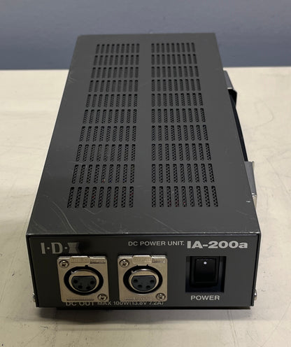 IDX IA-200a Dual Channel Camera DC Power Unit Supply (13.8V 7.2A), IDX IA-200a, IDX Camera Power Supply, Dual Channel DC Power Unit, IDX IA-200a DC Power. We Sell Professional Audio Equipment. Audio Systems, Amplifiers, Consoles, Mixers, Electronics, Entertainment, Live Sound.