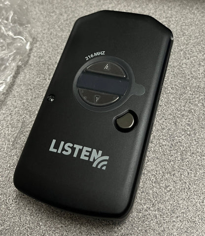 Listen Technologies LR-5200-216, Listen Technologies Advanced Intelligent DSP RF Receiver, DSP RF Receiver, 216 MHz DSP RF Receiver, We Sell Professional Audio Equipment. Audio Systems, Amplifiers, Consoles, Mixers, Electronics, Entertainment, Live Sound.