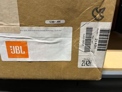 JBL 2142H 12" Coaxial Transducer, New In Original Box. 					We Sell Professional Audio Equipment. Audio Systems, Amplifiers, Consoles, Mixers, Electronics, Entertainment, Sound, Live.