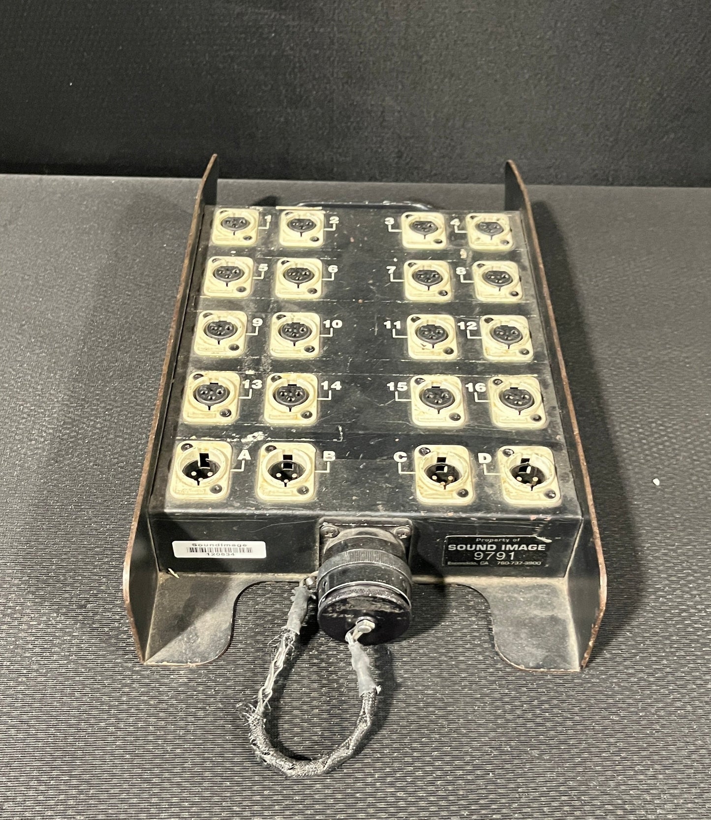 Whirlwind 16 x 4 Channel Sub Snake Box, BF-16-4XL-W2, W2 Snake Box