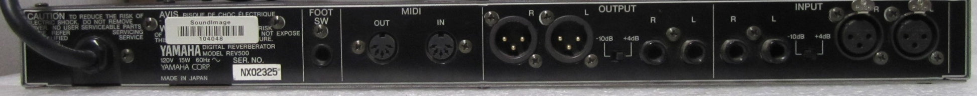 Yamaha REV500, Yamaha Digital Reverb Effects Processor, Yamaha REV500 Reverb, Yamaha Reverb Processor, We Sell Professional Audio Equipment. Audio Systems, Amplifiers, Consoles, Mixers, Electronics, Entertainment, Live Sound
