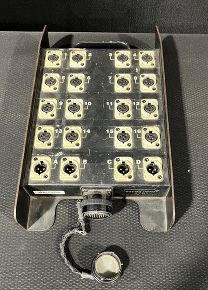 Whirlwind 16 x 4 Channel Sub Snake Box, BF-16-4XL-W2, W2 Snake Box