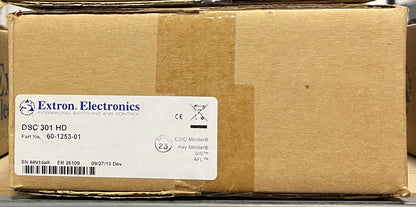 Extron DSC 301 HD Video Scaler, Extron 3-Input HDCP-Compliant Video Scaler, 3-Input Video Scaler, Extron Video Scaler, We Sell Professional Audio Equipment. Audio Systems, Amplifiers, Consoles, Mixers, Electronics, Entertainment, Live Sound.