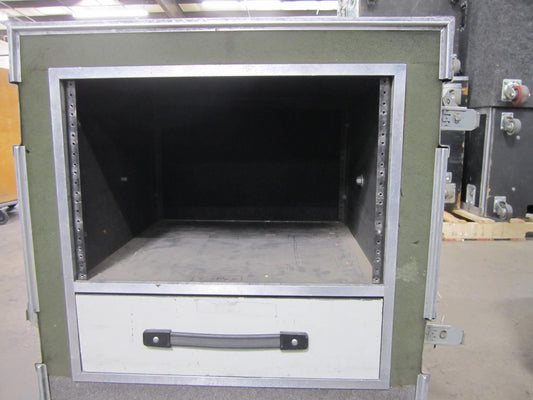 Road Flight Case, 7 Rack Units, Touring Case w/ Wheels & Drawer