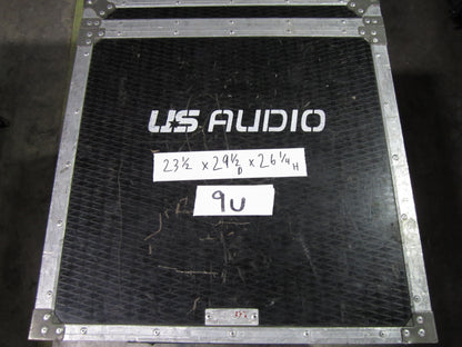Road Flight Case, 9 Rack Units, Touring Case w/ Wheels