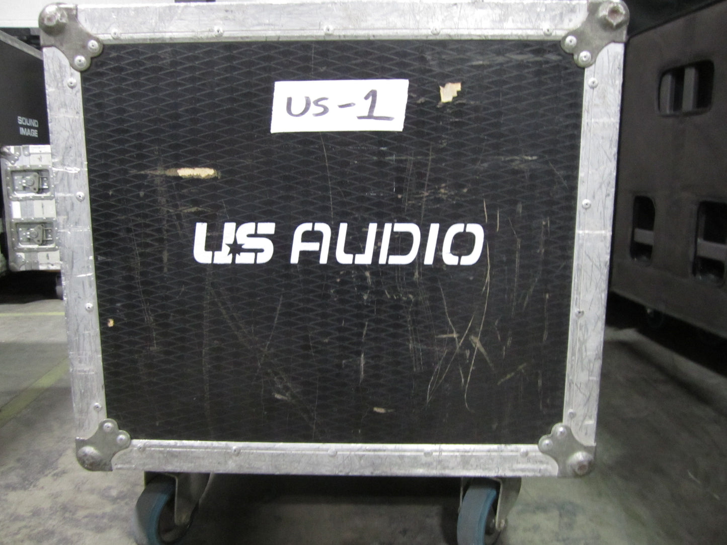 Road Flight Case, 9 Rack Units, Touring Case w/ Wheels