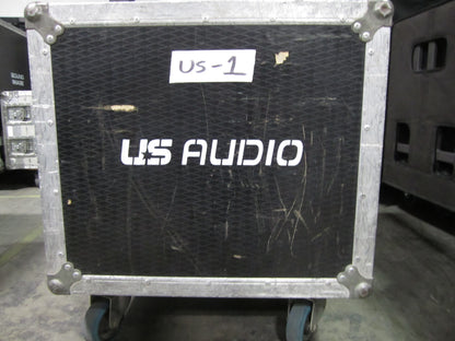Road Flight Case, 9 Rack Units, Touring Case w/ Wheels