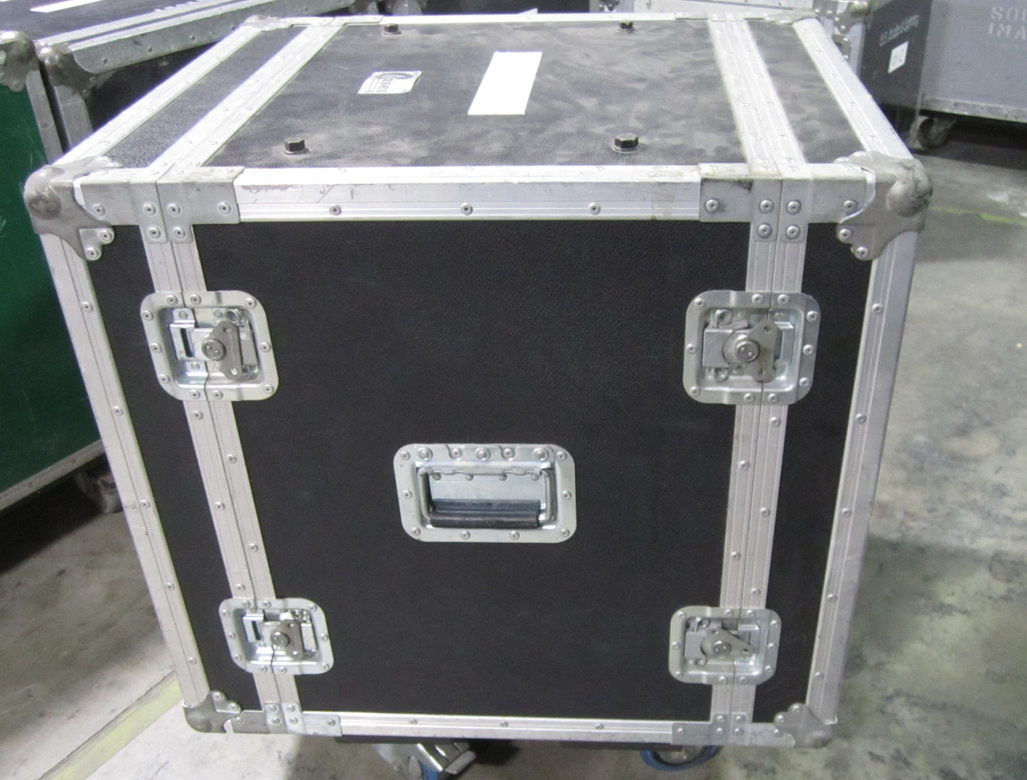 Road Flight Case, 10 Rack Units, Touring Case w/ Wheels