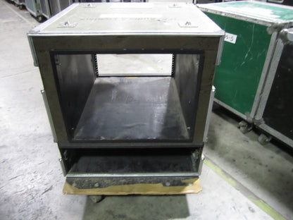 Road Flight Case, 8 Rack Units, Touring Case w/ Wheels and Drawers