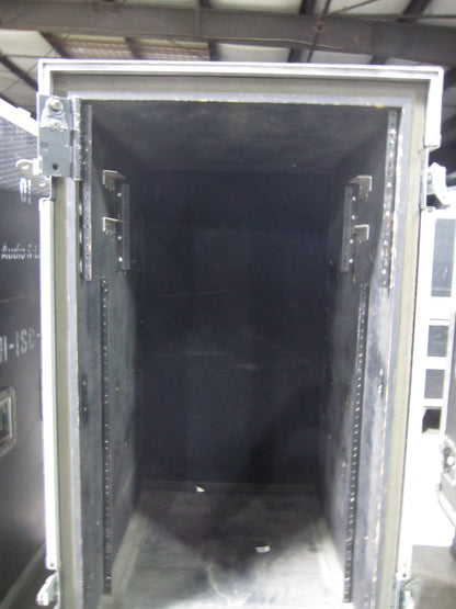 Road Flight Case, 16 Rack Units, Touring Case w/ Wheels