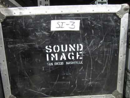 Road Flight Case, 8 Rack Units, Touring Case w/ Wheels