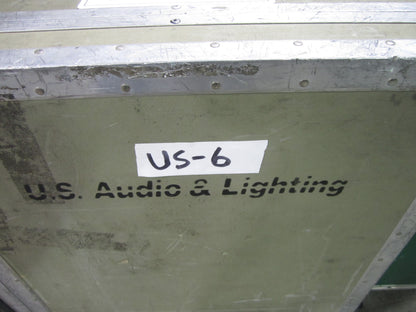 Road Flight Case, 8 Rack Units, Touring Case w/ Wheels and Drawers