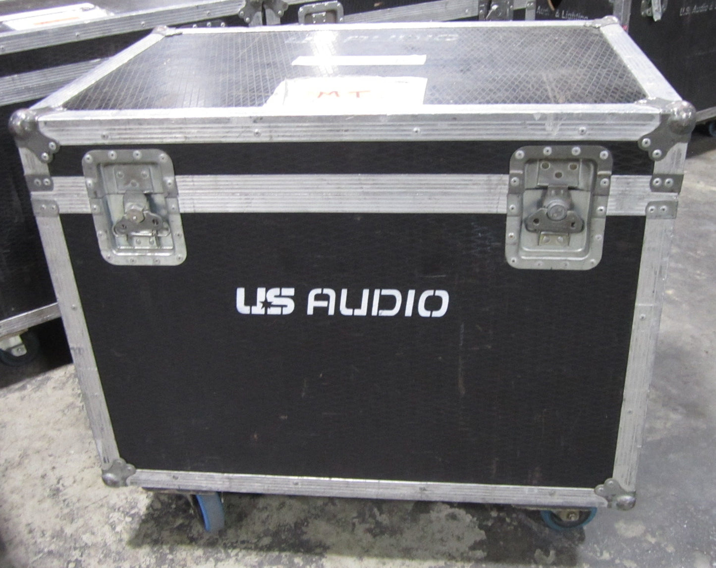 Road Case Trunk, Flight Case with Wheels, 34 1/2” x 23 1/2” x 31”