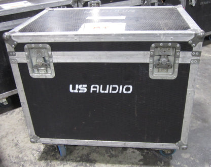 Road Case Trunk, Flight Case with Wheels, 34 1/2” x 23 1/2” x 31”