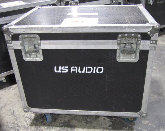 Road Case Trunk, Flight Case with Wheels, 34 1/2” x 23 1/2” x 31”