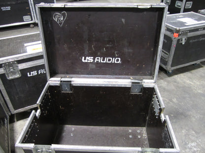 Road Case Trunk, Flight Case with Wheels, 34 1/2” x 23 1/2” x 31”