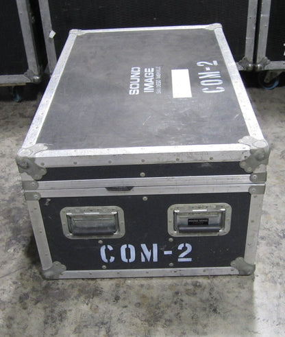 Road Case Trunk with Removable Divider, Flight Case, 36” x 22 1/2” x 16”