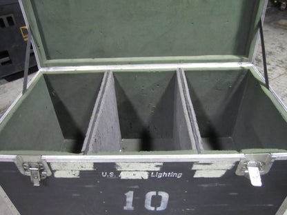 Road Case Trunk, Flight Case with Wheels, 50” x 27” x 32”