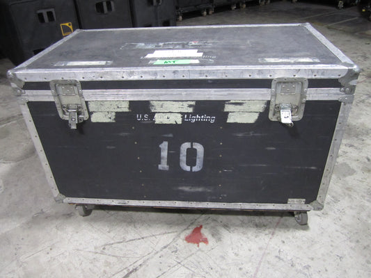 Road Case Trunk, Flight Case with Wheels, 50” x 27” x 32”