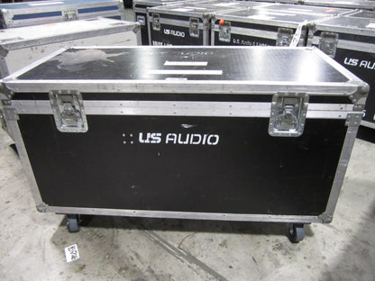 Road Case Trunk, Flight Case with Wheels, 52” x 25” x 30”