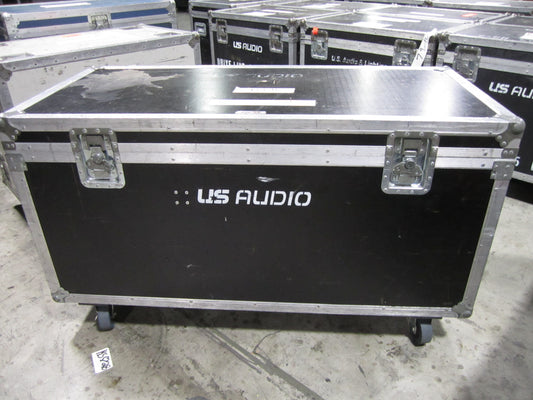Road Case Trunk, Flight Case with Wheels, 52” x 25” x 30”