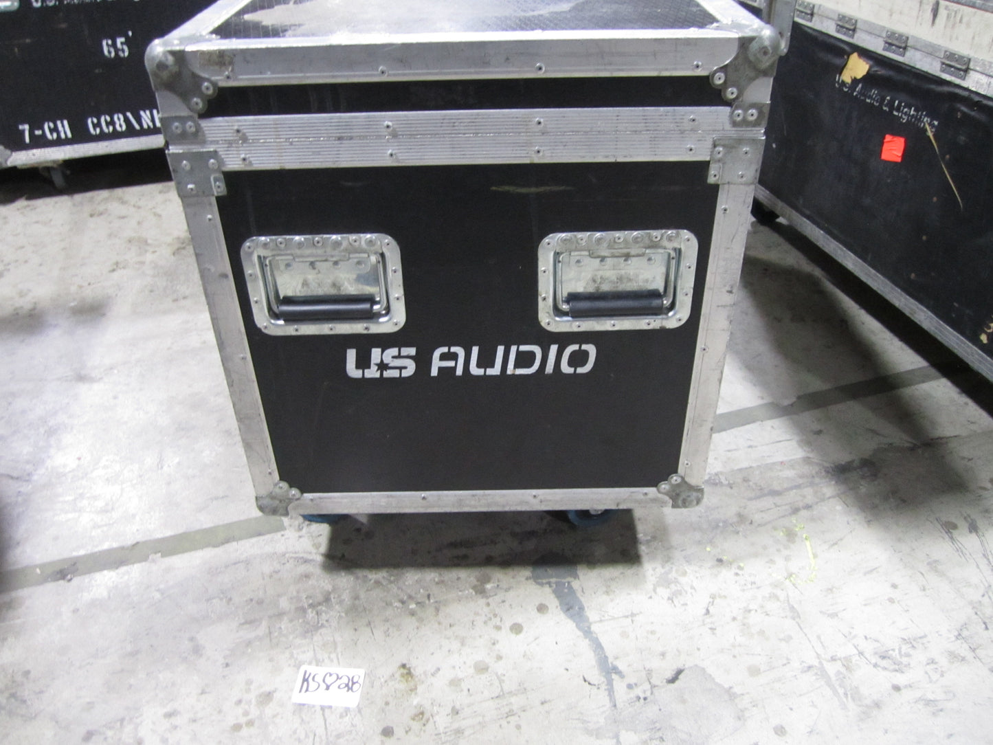 Road Case Trunk, Flight Case with Wheels, 52” x 25” x 30”