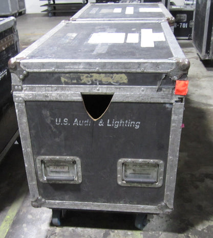 Road Case Trunk, Flight Case with Wheels, 35” x 24” x 31”
