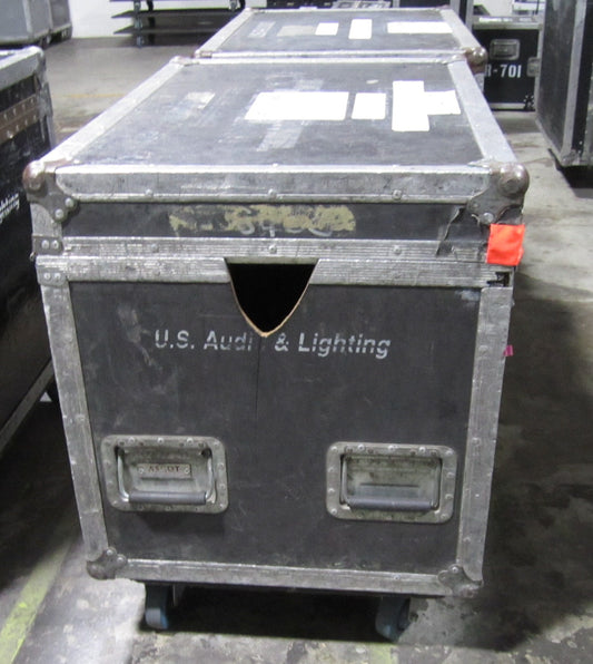 Road Case Trunk, Flight Case with Wheels, 35” x 24” x 31”