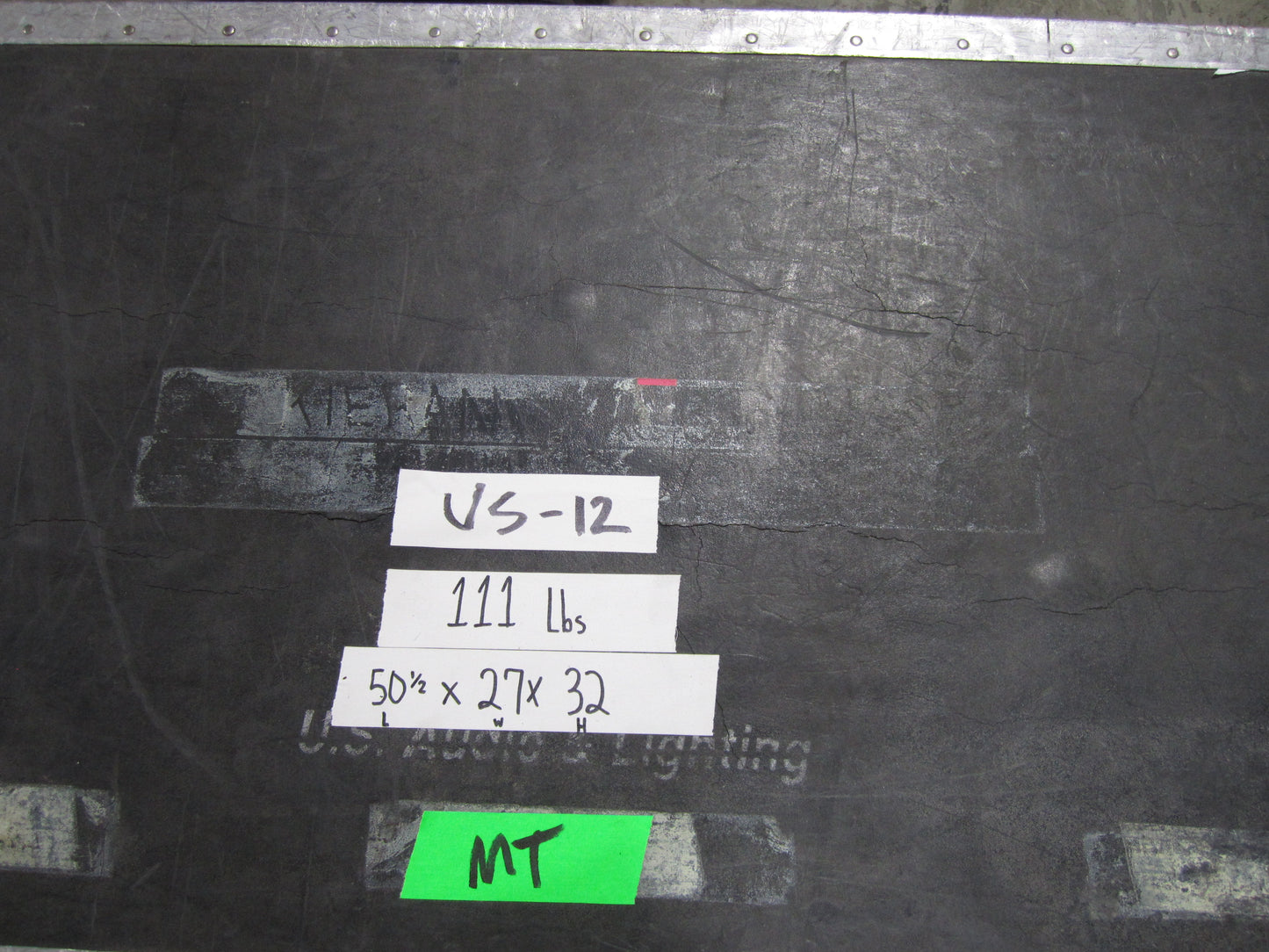 Road Case Trunk, Flight Case with Wheels, 50” x 27” x 32”