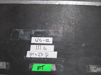 Road Case Trunk, Flight Case with Wheels, 50” x 27” x 32”